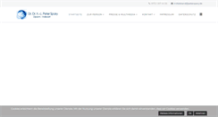 Desktop Screenshot of peterspary.de
